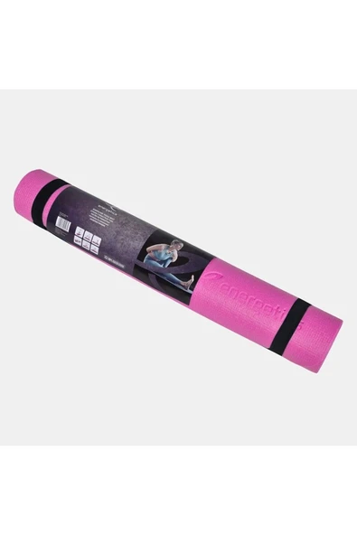 Energetics Yoga Mat pembe - Resim 3
