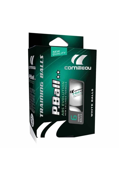 Cornilleau P-ball Abs Evolution 2 Yıldız 6 Lı Masa Tenisi Topu ürün görseli 1