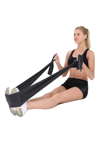 Pacific Sport Pilates Lastiği 250cmx15cm (Extra Hard) - Resim 2