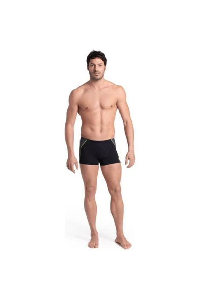 ARENA Camo Kikko Swim Short Black ERKEK YÜZÜCÜ MAYOSU ürün görseli 1
