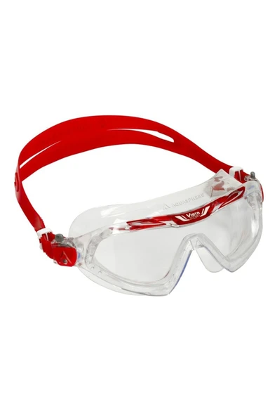 Aqua Sphere Aquasphere Vista Xp Şeffaf Lens Kırmızı Yüzücü Gözlüğü ürün görseli 1