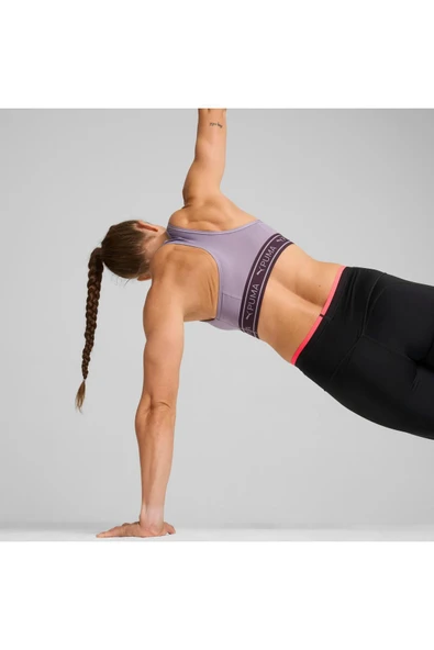 Puma 4KEEPS ELASTIC BRA - P Pale Plum ürün görseli 1