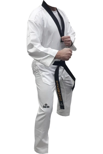 Dae Do Ultra Taekwondo Elbisesi & Daedo Hafif Kumaş Siyah Yaka Pro Taekwondo Elbisesi ürün görseli 1