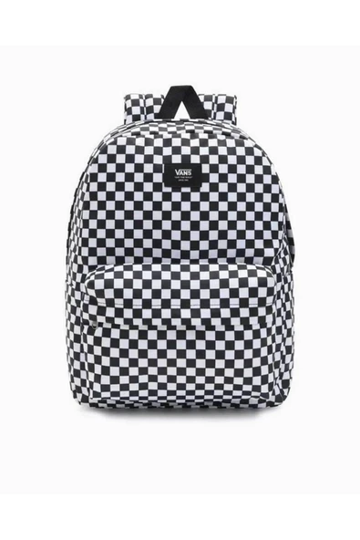 Vans Old Skool Check Damalı Desen Unisex Sırt Çantası ürün görseli 1
