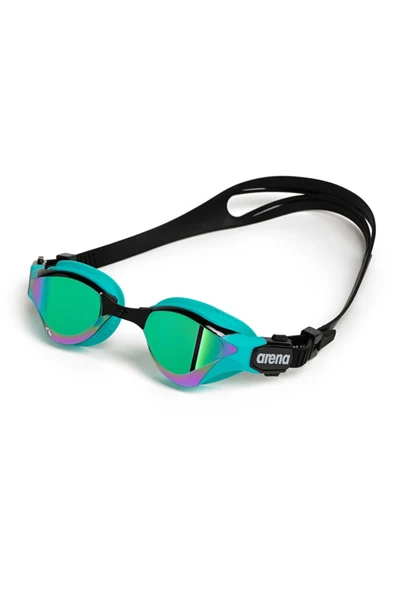 ARENA Cobra Tri Swipe Mirror Aynalı Yüzücü Gözlüğü Indoor-UV Protection Emerald-Peacock 002508110 ürün görseli 1