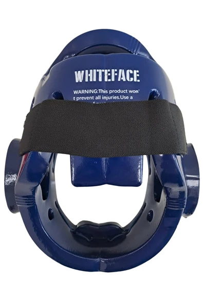 whiteface Taekwondo Camlı Mantar Kask (Mavi) - Resim 3