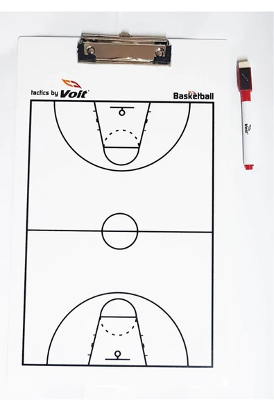 Voit ACB500/BASK Basketbol Taktik Tahtası + Kalem ürün görseli 1