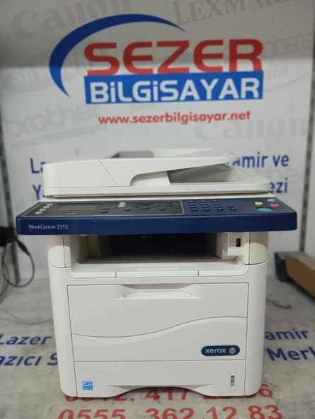 Xerox WorkCentre 3315 çok fonksiyonlu  lazer yazıcı (2.el yazıcı) ürün görseli 1
