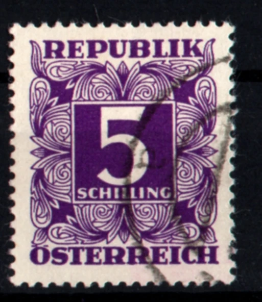 EABİ-Avusturya 1949-1957 Taxe Pulları 5 S (ws1346) ürün görseli 1