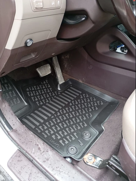 Hyundai İX35 2009 - 2015 3D Havuzlu Paspas Siyah ürün görseli 1