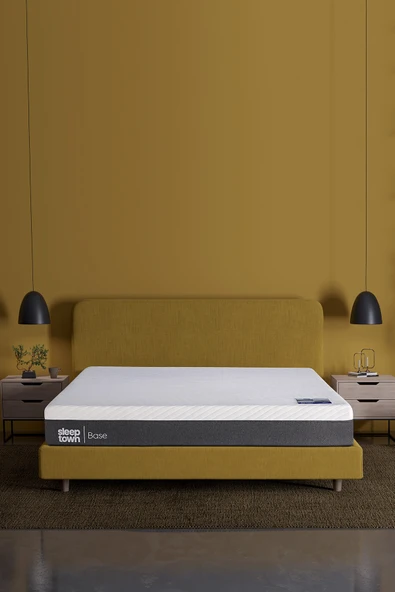 Sleeptown Base Fermuarlı Yıkanabilir Kılıflı Ortopedik Visco Yatak - Çift Kişilik ürün görseli 1