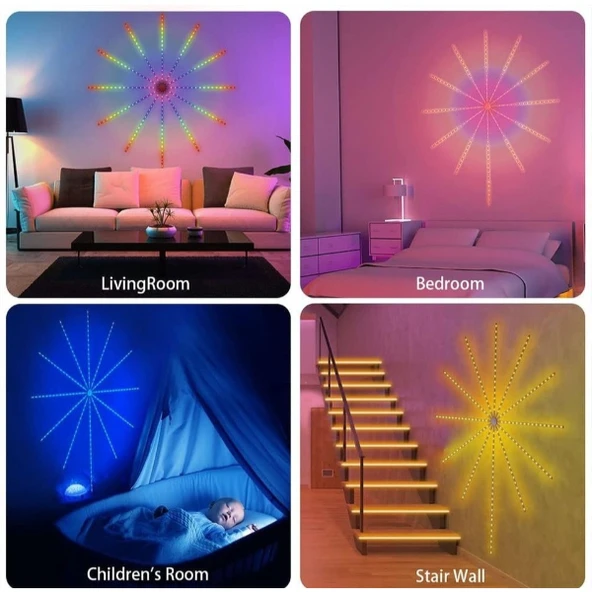 RGB Şerit LED İç Mekan Palmiye Model - Resim 4