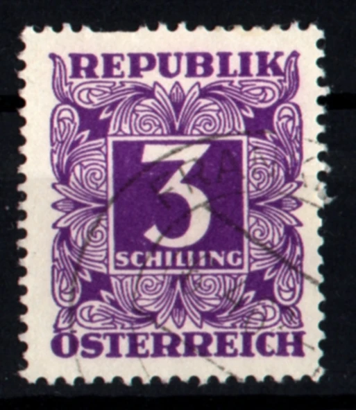 EABİ-Avusturya 1949-1957 Taxe Pulları 3 S (ws1345) ürün görseli 1