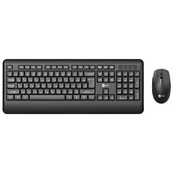 Lenovo Lecoo KW202 Kablosuz Q Klavye - Mouse Set Siyah ürün görseli 1