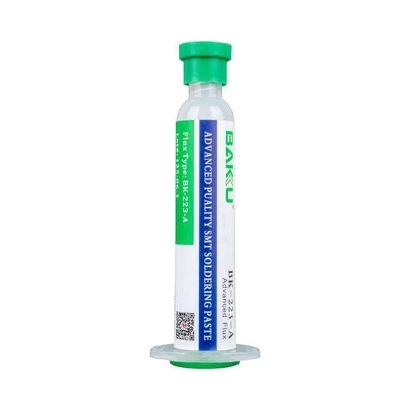 Baku BK-223A Flux 10 Cc Kurşunsuz Şırınga Tip Lehim Pastası ürün görseli 1