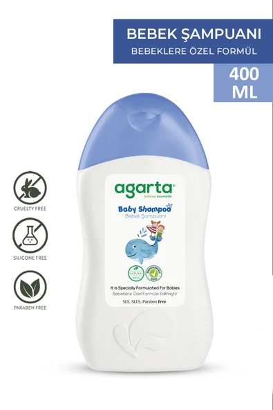 Agart Doğal Erkek Bebek Çocuklarına Özel Şampuan 400 ml ürün görseli 1