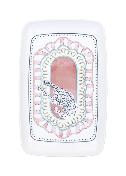 The Mia Spring Dikdörtgen Servis Tabağı 31x20 cm SPR0014 ürün görseli 1