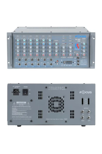 Startech Focus F6-600 Watt USB Cami Anfisi ürün görseli 1