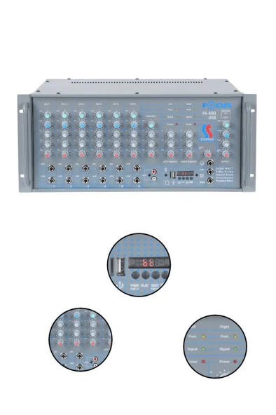 Startech Focus F6-600 Watt USB Cami Anfisi - Resim 2