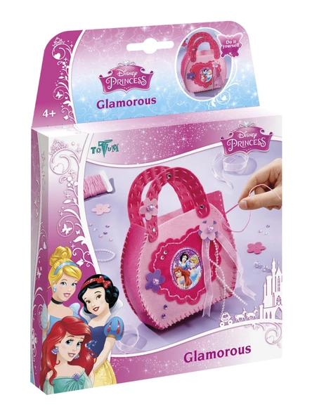 PARAPLY Disney Prenses Çanta Tasarım Seti Kız Erkek Çocuk Oyuncak Eğitici Oyuncaklar ürün görseli 1