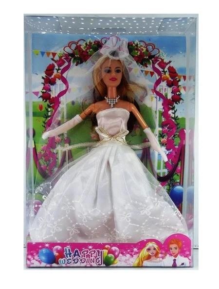 PARAPLY Gelin Moda Bebek  Kız Erkek Çocuk Oyuncak Eğitici Oyuncaklar ürün görseli 1