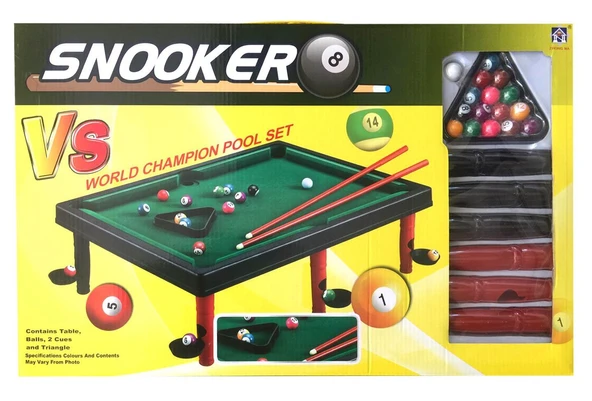 PARAPLY Orta Boy Bilardo Seti Kız Erkek Çocuk Oyuncak Eğitici Oyuncaklar ürün görseli 1