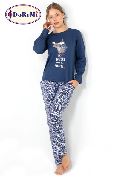 DoReMi Bayan Pijama Takımı ürün görseli 1