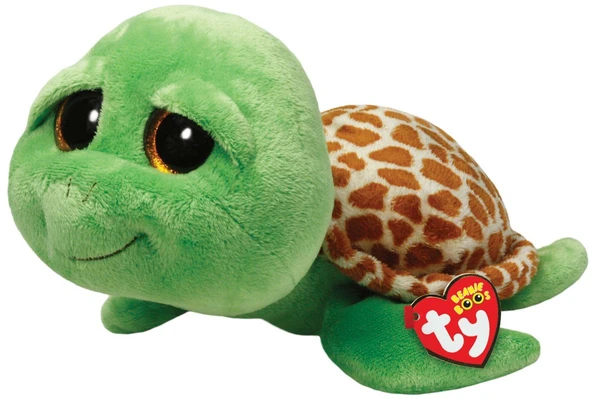 PARAPLY TY Beanie Boo´s Zippy Kaplumbağa Peluş 40cm Kız Erkek Çocuk Oyuncak Eğitici Oyuncaklar ürün görseli 1