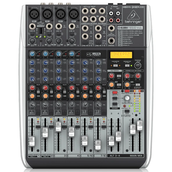 BEHRINGER XENYX QX1204USB Analog Mikser ürün görseli 1