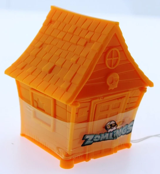 PARAPLY Zomlings İkili Figür Ve Turuncu Ev Seri 1 P00971 Kız Erkek Çocuk Oyuncak Eğitici Oyuncaklar ürün görseli 1