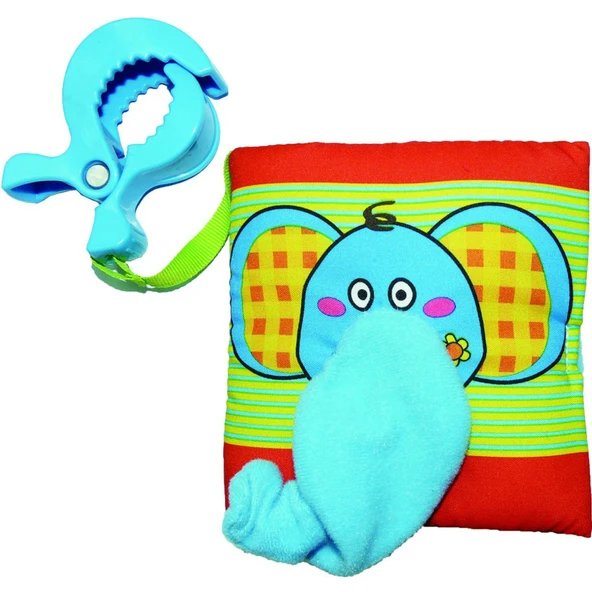 PARAPLY Biba Toys İlk Seyahat Kitabım Puset Oyuncağı Kız Erkek Çocuk Oyuncak Eğitici Oyuncaklar ürün görseli 1