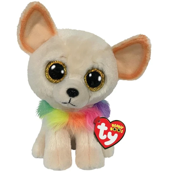 PARAPLY Ty Beanie Boos Peluş Şivava Köpek Chewey 25cm Kız Erkek Çocuk Oyuncak Eğitici Oyuncaklar ürün görseli 1