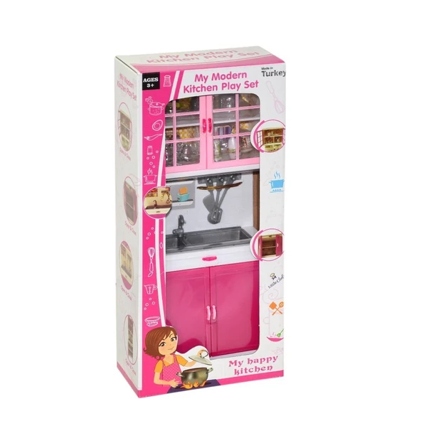 PARAPLY 02302 LAVABO MY HAPPY KITCHEN Kız Erkek Çocuk Oyuncak Eğitici Oyuncaklar ürün görseli 1