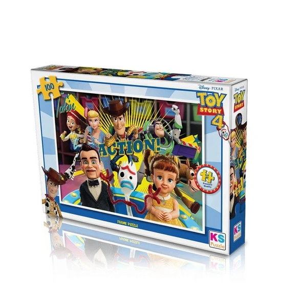 PARAPLY TS 714 Puzzle 100/TOY STORY 4 PUZZLE 100 PARÇA Kız Erkek Çocuk Oyuncak Eğitici Oyuncaklar ürün görseli 1
