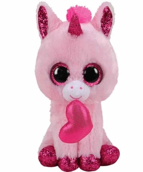 PARAPLY Ty Beanie Boos Kalpli Unicorn Darling 22cm Kız Erkek Çocuk Oyuncak Eğitici Oyuncaklar ürün görseli 1