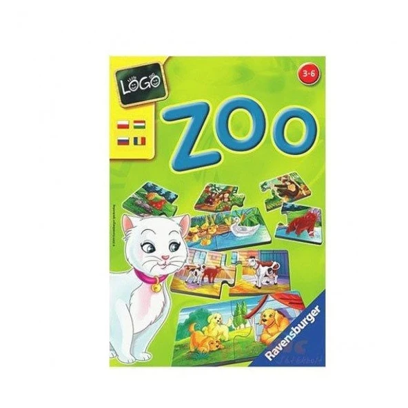 PARAPLY 243600 Ravensburger, Logo ZOO / 3-6 yaş Kız Erkek Çocuk Oyuncak Eğitici Oyuncaklar ürün görseli 1