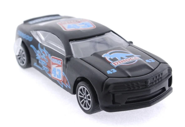 PARAPLY Die Cast Çek Bırak Metal Siyah Yarış Arabası 43 Kız Erkek Çocuk Oyuncak Eğitici Oyuncaklar ürün görseli 1