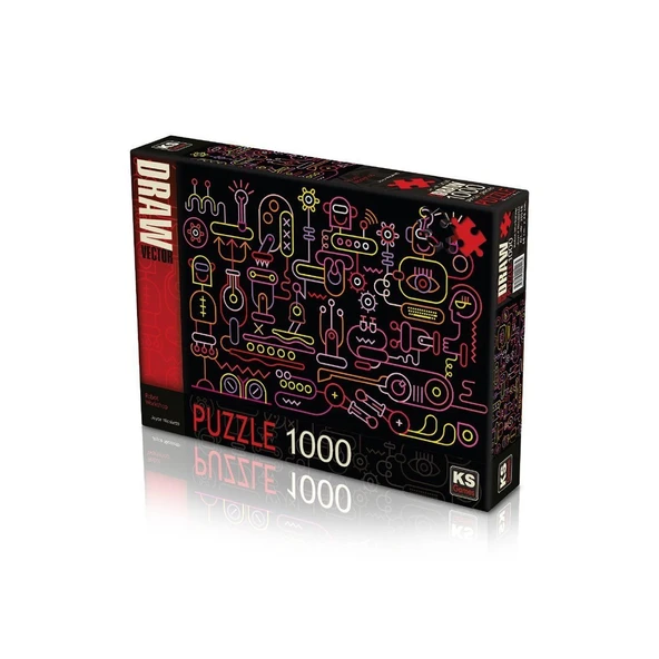 PARAPLY 20518 PUZZLE 1000 ROBOT WORKSHOP Kız Erkek Çocuk Oyuncak Eğitici Oyuncaklar ürün görseli 1