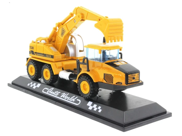 PARAPLY Die Cast Mini İnşaat Aracı Kepçe Kız Erkek Çocuk Oyuncak Eğitici Oyuncaklar ürün görseli 1