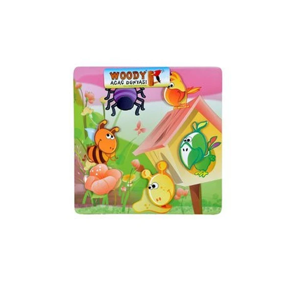 PARAPLY 30058 SUN TAHTA PZL.3D KAFALAR ÇIRT ÇIRT-TOB-WOO Kız Erkek Çocuk Oyuncak Eğitici Oyuncaklar ürün görseli 1