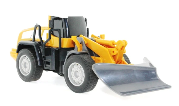 PARAPLY Sürtmeli Model İş Makinası Küreme Aracı Kız Erkek Çocuk Oyuncak Eğitici Oyuncaklar ürün görseli 1