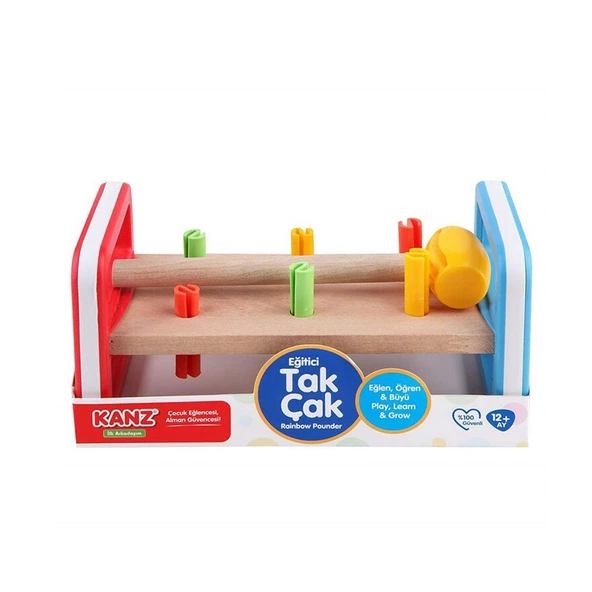 PARAPLY 30796 KNZ EĞİTİCİ TAK ÇAK Kız Erkek Çocuk Oyuncak Eğitici Oyuncaklar ürün görseli 1