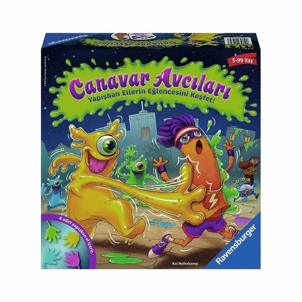 PARAPLY 214327 Ravensburger, Canavar Avcıları / +5 yaş Kız Erkek Çocuk Oyuncak Eğitici Oyuncaklar ürün görseli 1