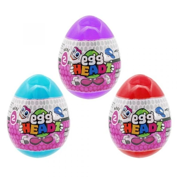 PARAPLY EGG/0002 Yumurta Kafalar Sürpriz Yumurta Seri 2-Stokta Olan 1adet Gönderilir Kız Erkek Çocuk Oyuncak ürün görseli 1