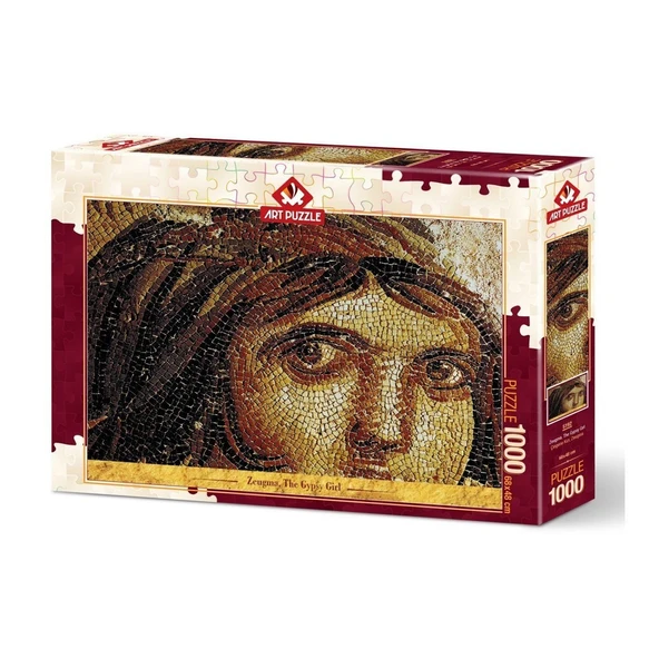 PARAPLY 5192 Art Puzzle Çingene Kızı, Zeugma 1000 Parça Puzzle Kız Erkek Çocuk Oyuncak Eğitici Oyuncaklar ürün görseli 1