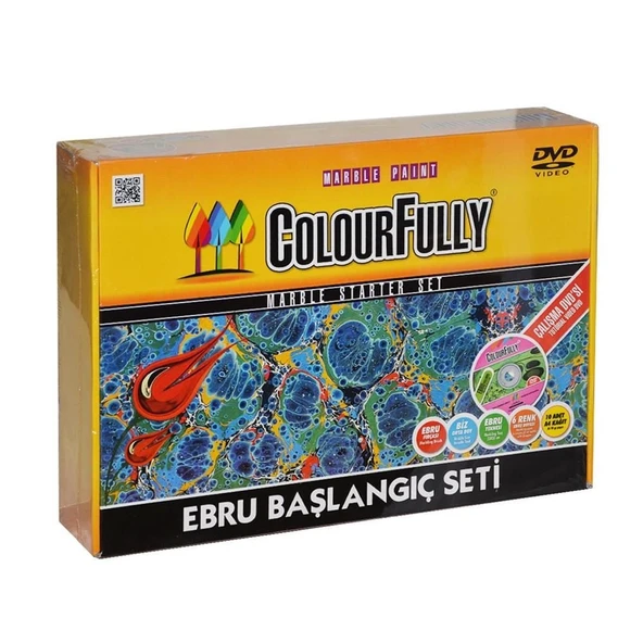 PARAPLY Ebru Sanatı Başlangıç Seti Eğitici Dvd'li Kız Erkek Çocuk Oyuncak Eğitici Oyuncaklar ürün görseli 1