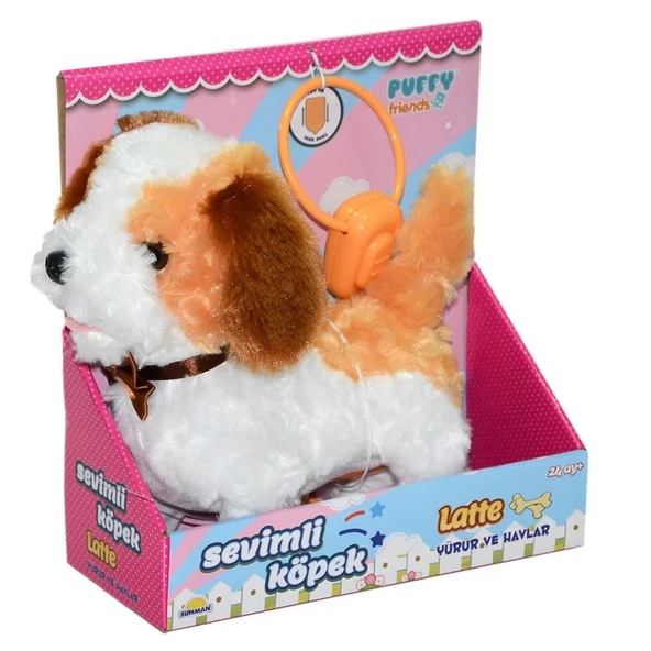 PARAPLY S00002860 YÜRÜYEN SEVİMLİ SESLİ KÖPEK K.RENGİ-SUN Kız Erkek Çocuk Oyuncak Eğitici Oyuncaklar ürün görseli 1