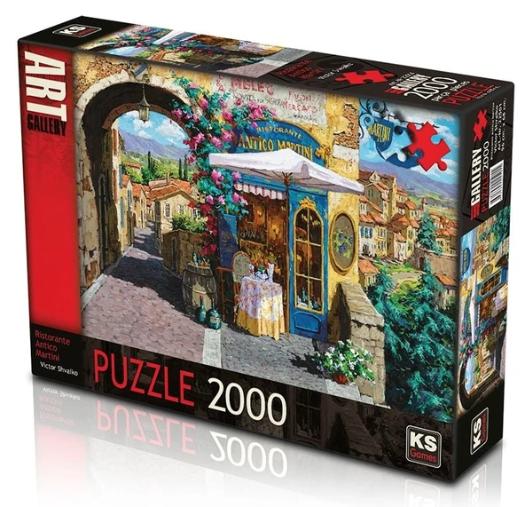 PARAPLY KS Puzzle 2000 Parça Ristorante Antico Martini Kız Erkek Çocuk Oyuncak Eğitici Oyuncaklar ürün görseli 1