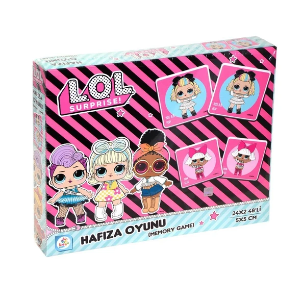 PARAPLY LOL7584	Laço, LOL Hafıza Oyunu Kız Erkek Çocuk Oyuncak Eğitici Oyuncaklar ürün görseli 1