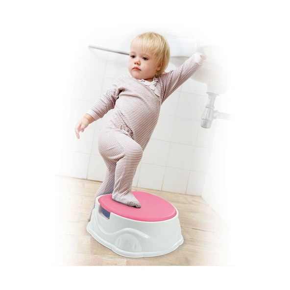 PARAPLY 7173 Dolu Lazımlık Adaptor Basamak 3IN1 -Pembe Kız Erkek Çocuk Oyuncak Eğitici Oyuncaklar ürün görseli 1